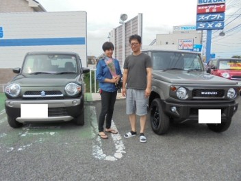 ☆　ジムニーご納車　☆